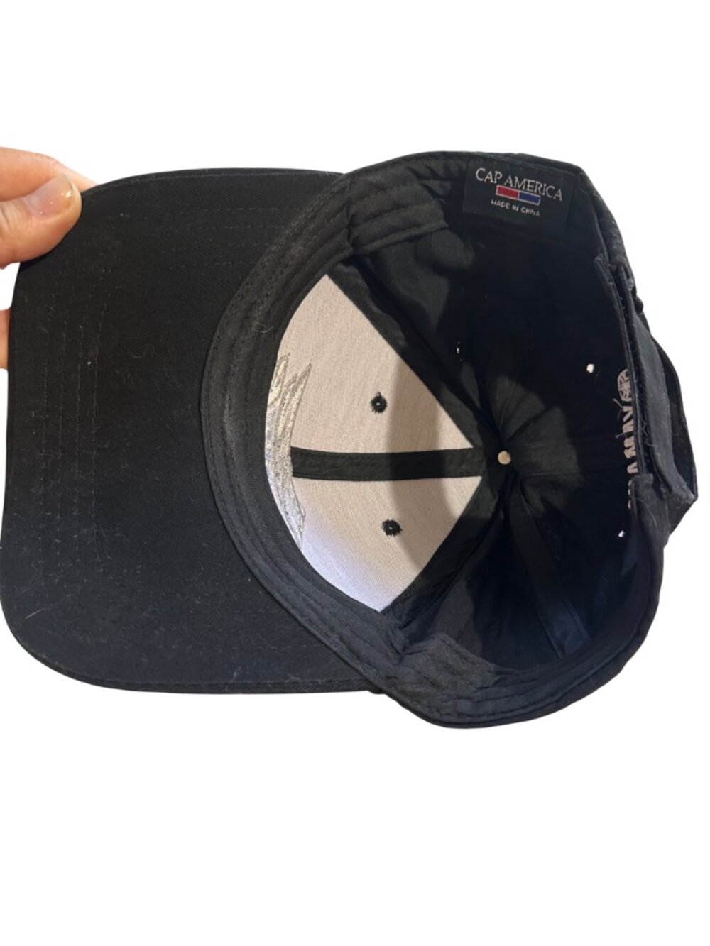 Yamaha Racing Adjustable Black Hat With YXZ 1000R Embroidery Cap America Made Co - Picture 5 of 6